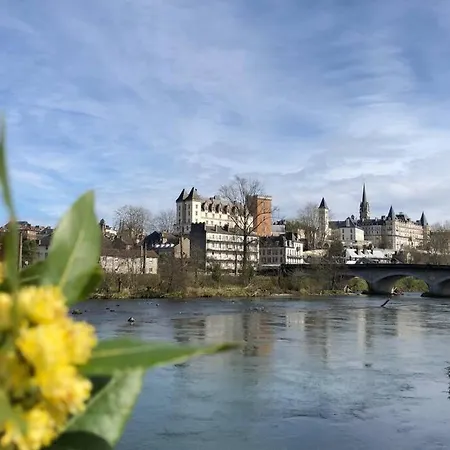 Magnolia : Superbe Deux-Pieces Quartier Du Chateau Pau Buitenkant foto